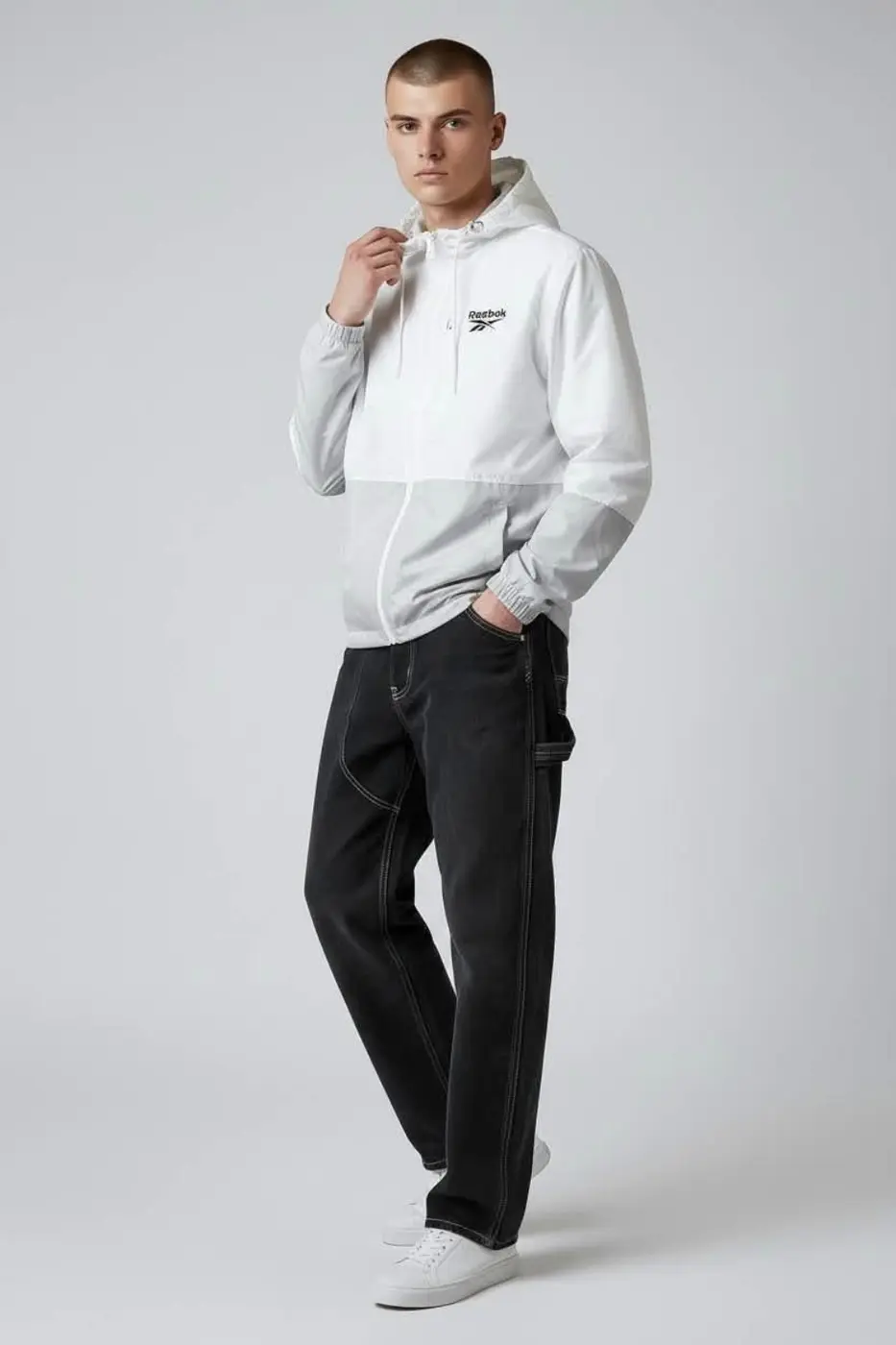 Chaqueta blanca para hombre