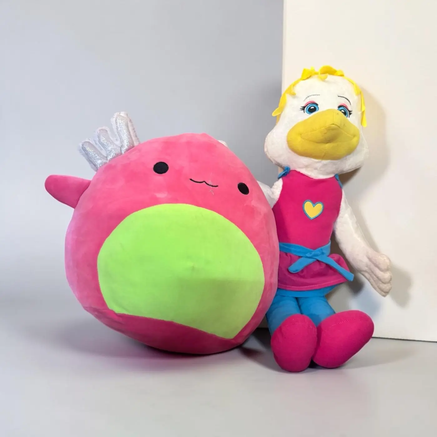 Peluches de colores