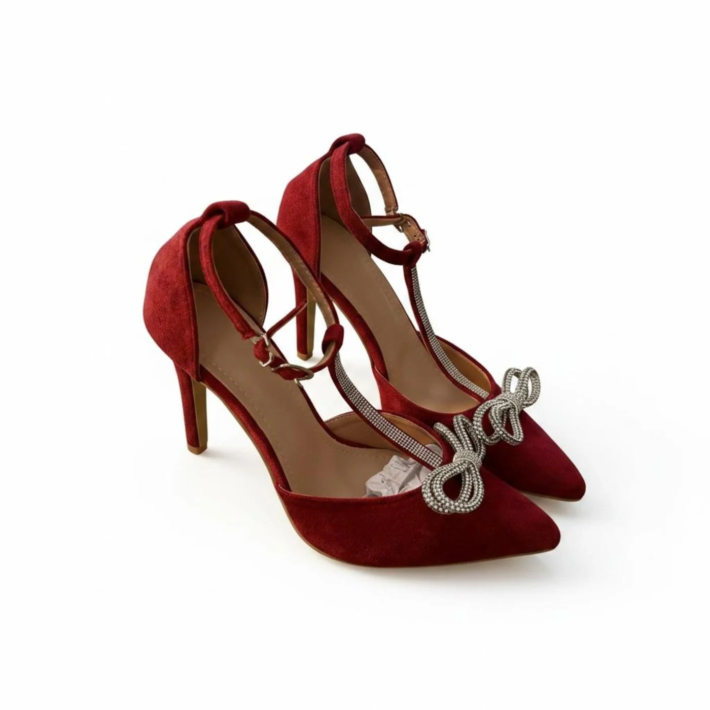 Tacones rojos elegantes