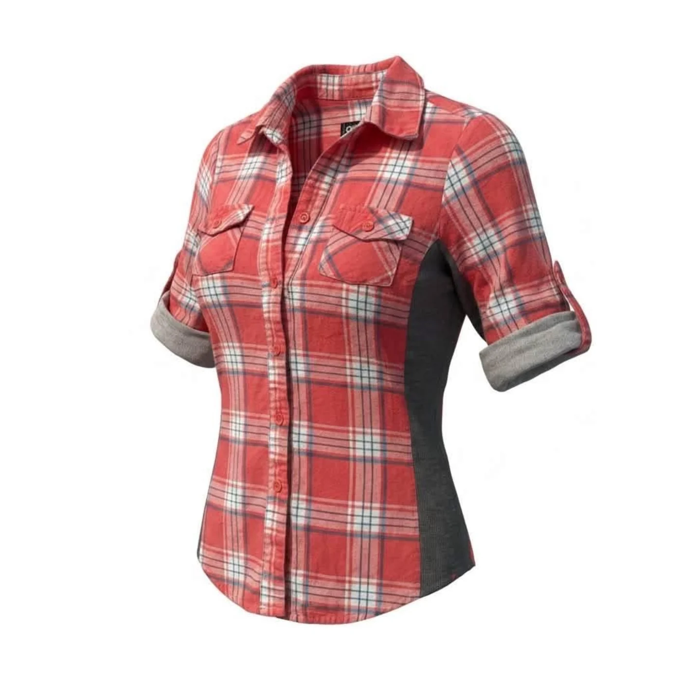 Camisa roja a cuadros