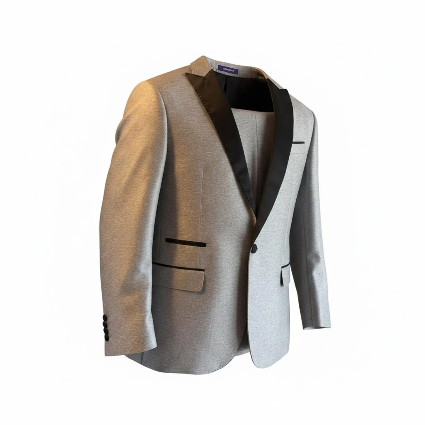 Saco gris elegante