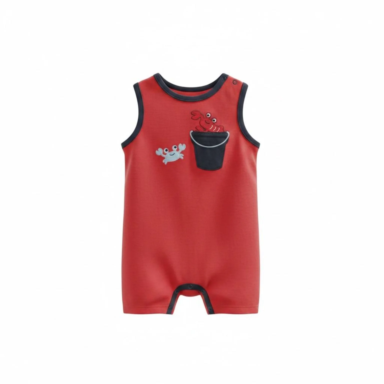 Mameluco rojo para bebé